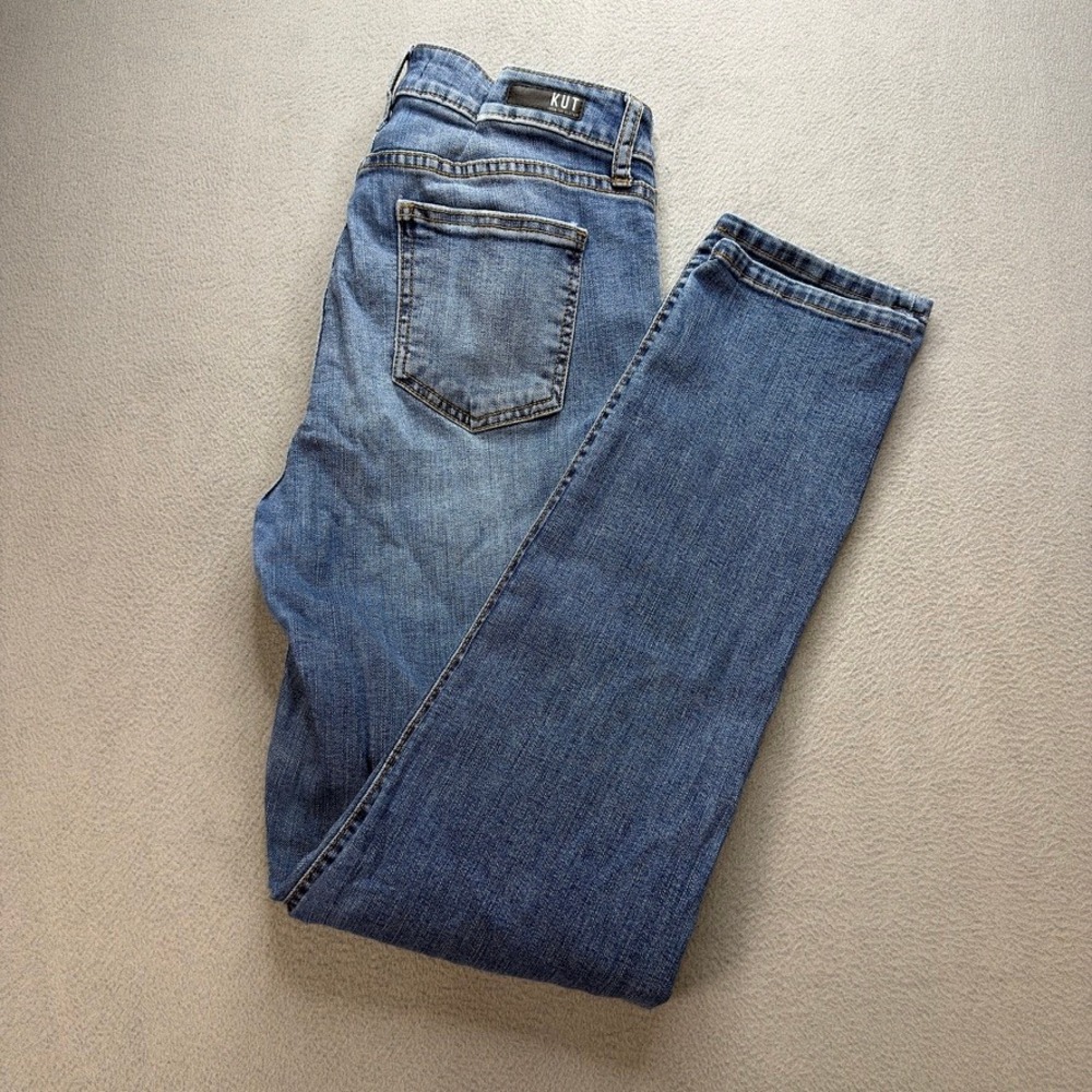 Kut From The Kloth Diana Skinny Kurvy Jeans Skinny Size 10 Blue Denim Stretch